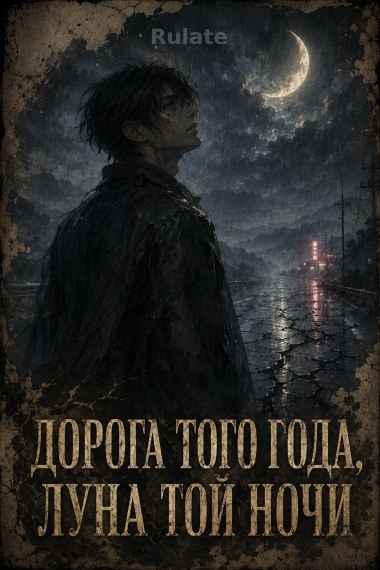 Дорога и луна того года - обложка ранобэ читать онлайн