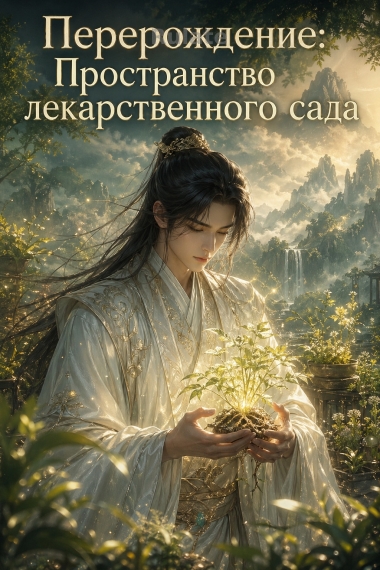 Перерождение: Пространство лекарственного сада - обложка ранобэ читать онлайн