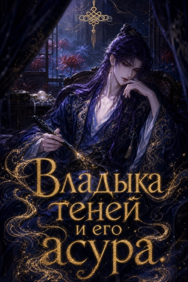 Владыка теней и его асура - обкладинка ранобе читати онлайн