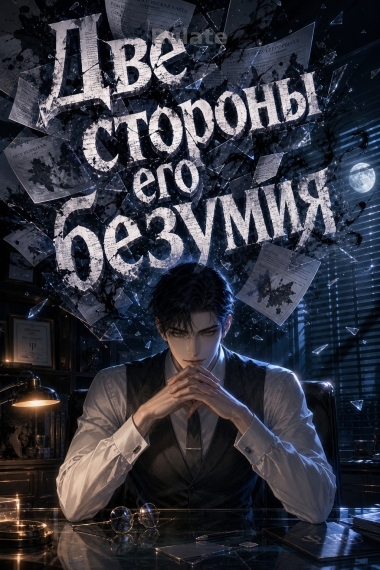 Две стороны его безумия - обкладинка ранобе читати онлайн