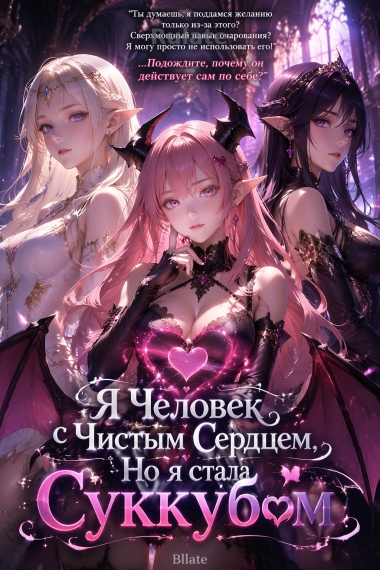 Я Человек с Чистым Сердцем, Но я стала Суккубом - обложка ранобэ читать онлайн