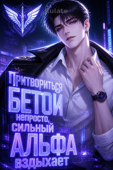 Притвориться Бетой непросто, сильный Альфа вздыхает - обкладинка ранобе читати онлайн