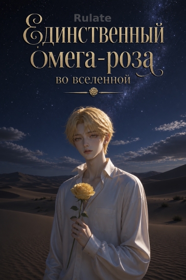 Единственный омега-роза во вселенной ✅ - обложка ранобэ читать онлайн