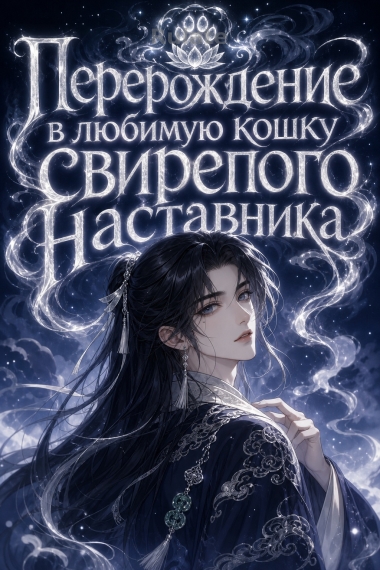 Перерождение в любимую кошку свирепого наставника - обложка ранобэ читать онлайн