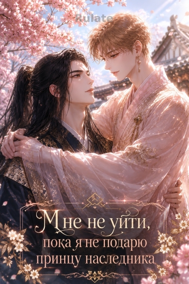 Мне не уйти, пока я не подарю принцу наследника. - обложка ранобэ читать онлайн