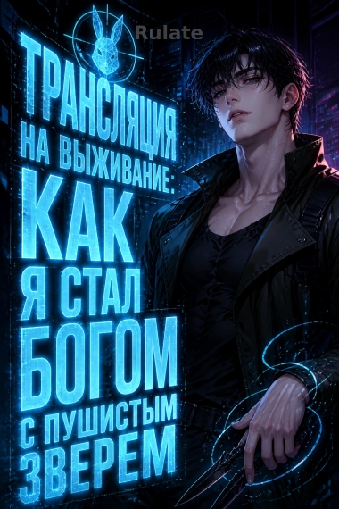 Трансляция на выживание: Как я стал богом с пушистым зверем - обложка ранобэ читать онлайн