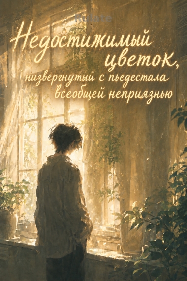 Недостижимый цветок, низвергнутый с пьедестала всеобщей неприязнью - обкладинка ранобе читати онлайн