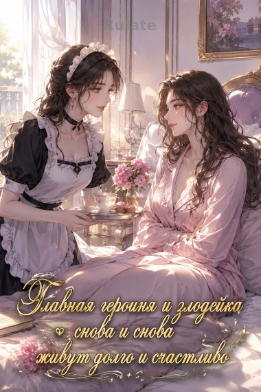 Головна героиня и злодейка снова и снова живут долго и счастливо - обкладинка ранобе читати онлайн