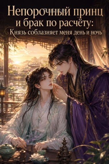 Непорочный принц и брак по расчёту: Князь соблазняет меня день и ночь - обкладинка ранобе читати онлайн