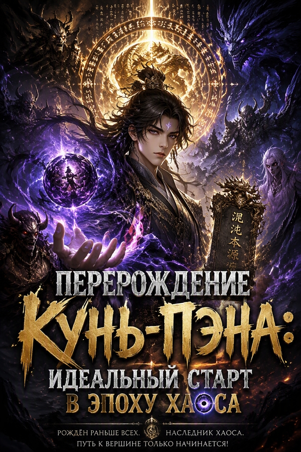 Перерождение Кунь-Пэна: Идеальный старт в эпоху Хаоса - обложка ранобэ читать онлайн