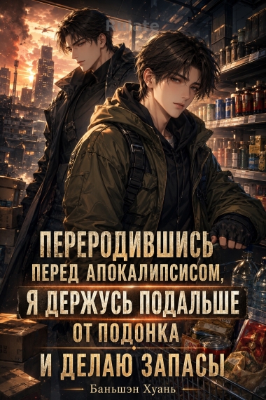 Переродившись перед апокалипсисом, я держусь подальше от подонка и делаю запасы - обложка ранобэ читать онлайн