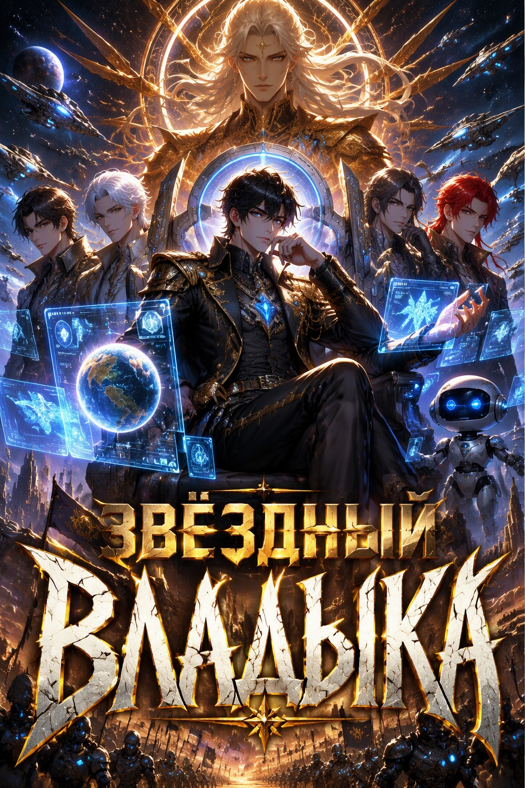 Звёздный Владыка - обложка ранобэ читать онлайн