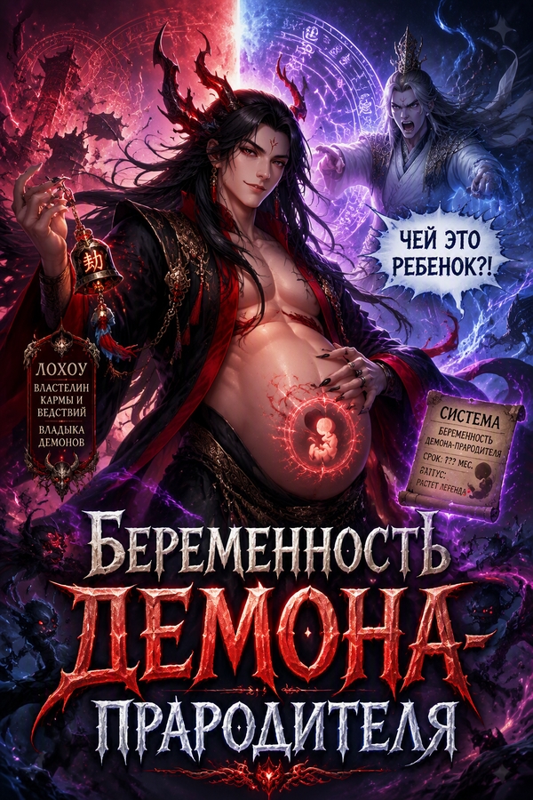 Беременность Демона-Прародителя - обложка ранобэ читать онлайн