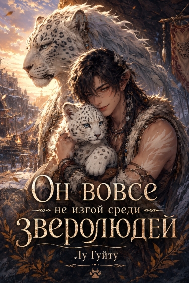 Он вовсе не изгой среди зверолюдей - обкладинка ранобе читати онлайн
