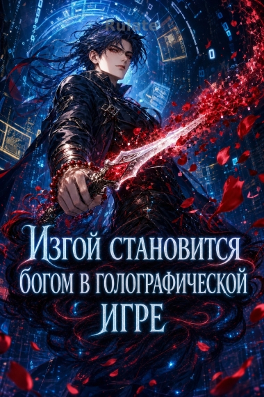 Изгой становится богом в голографической игре - обкладинка ранобе читати онлайн