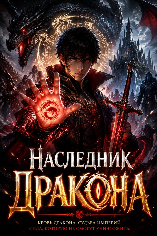 Наследник Дракона - обкладинка ранобе читати онлайн