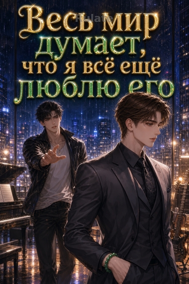 Весь мир думает, что я всё ещё люблю его - обложка ранобэ читать онлайн