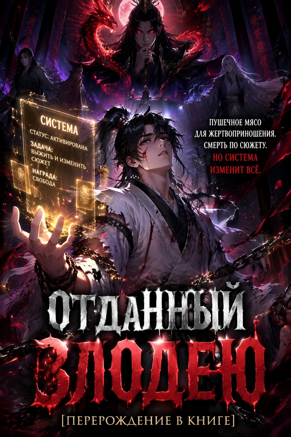 Отданный злодею [Перерождение в книге] - обложка ранобэ читать онлайн