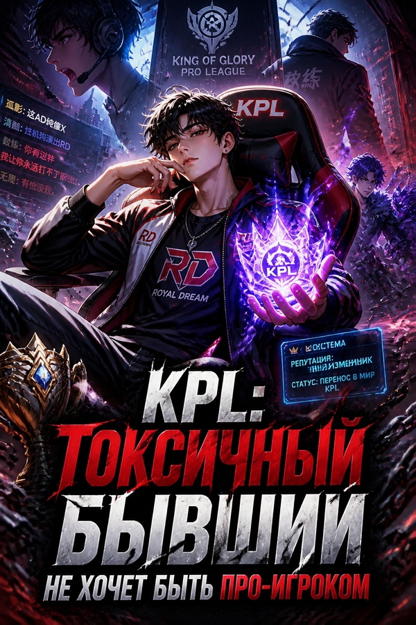 KPL: Токсичный бывший не хочет быть про-игроком - обкладинка ранобе читати онлайн