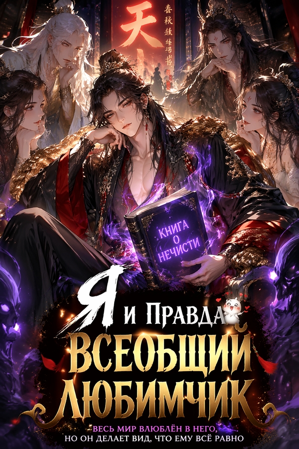 Я и правда всеобщий любимчик - обложка ранобэ читать онлайн