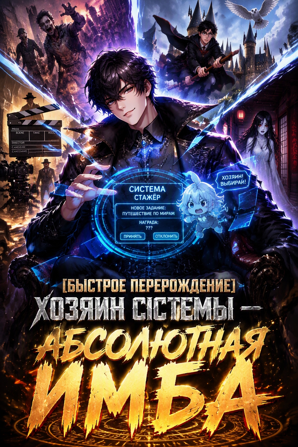 [Быстрое перерождение] Хозяин системы — абсолютная имба - обкладинка ранобе читати онлайн