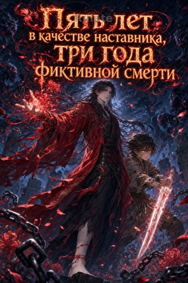 Пять лет в качестве наставника, три года фиктивной смерти - обложка ранобэ читать онлайн