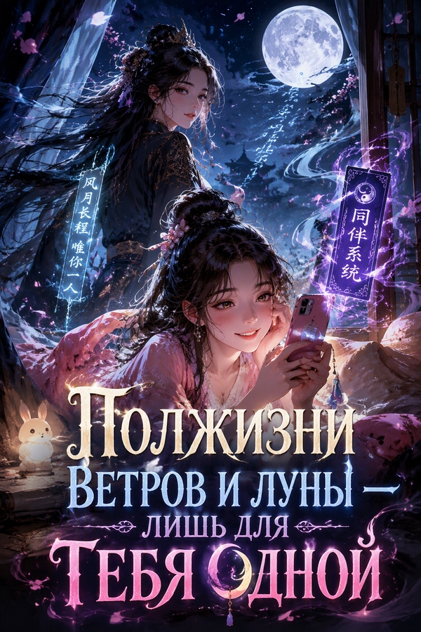 Полжизни ветров и луны — лишь для тебя одной - обложка ранобэ читать онлайн