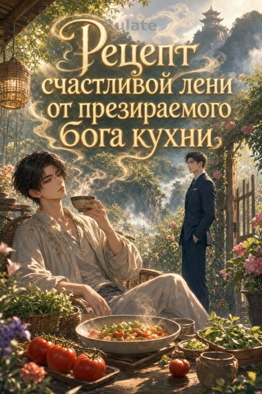 Рецепт счастливой лени от презираемого бога кухни - обложка ранобэ читать онлайн