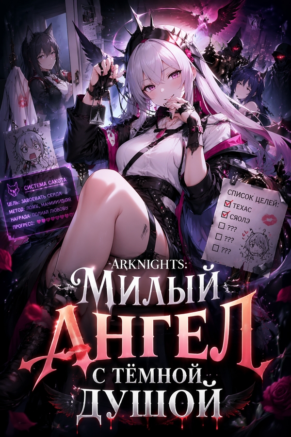 Arknights: Милый ангел с тёмной душой - обложка ранобэ читать онлайн