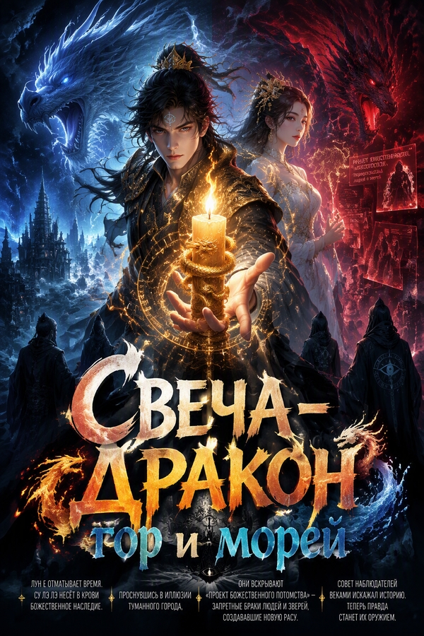 Свеча-дракон гор и морей - обкладинка ранобе читати онлайн