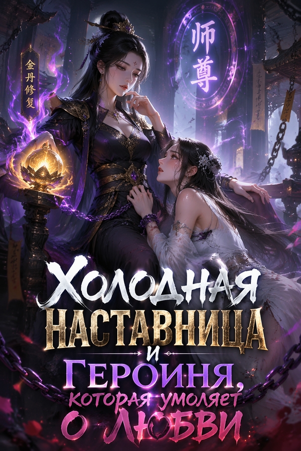 Холодная наставница и героиня, которая умоляет о любви - обложка ранобэ читать онлайн
