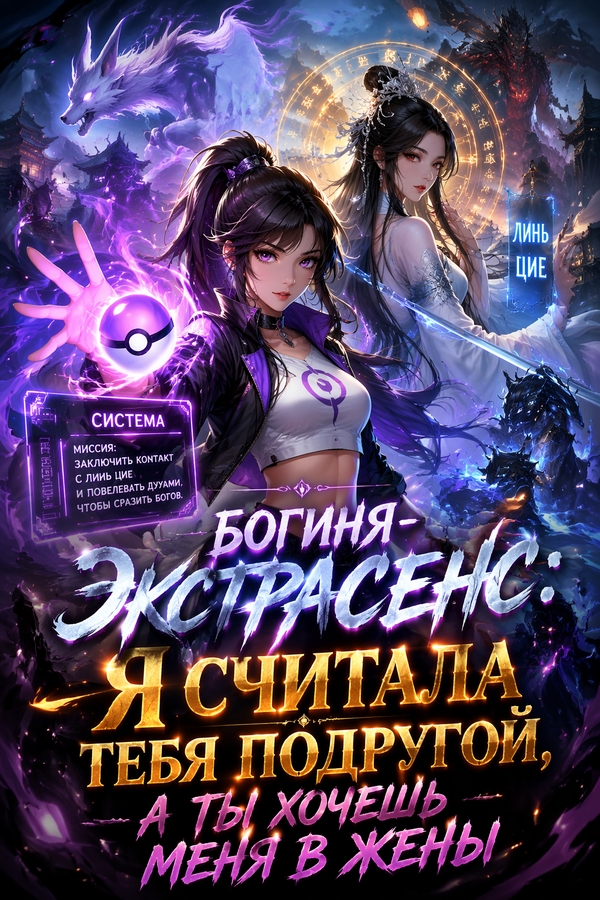 Богиня-экстрасенс: Я считала тебя подругой, а ты хочешь меня в жены - обкладинка ранобе читати онлайн