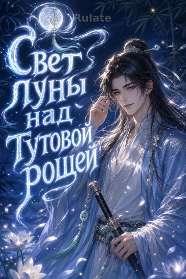 Свет луны над тутовой рощей - обкладинка ранобе читати онлайн