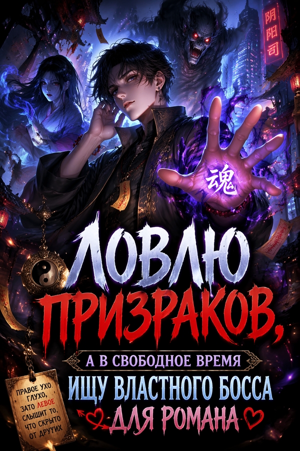 Ловлю призраков, а в свободное время ищу властного босса для романа - обложка ранобэ читать онлайн
