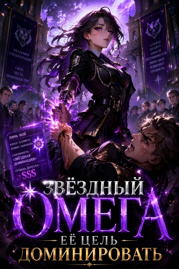 Звёздный Омега: Её цель — доминировать - обложка ранобэ читать онлайн