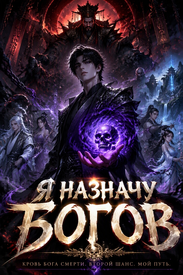 Я назначу богов - обкладинка ранобе читати онлайн
