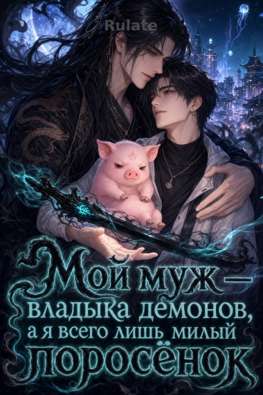 Мой муж — владыка демонов, а я всего лишь милый поросёнок - обложка ранобэ читать онлайн