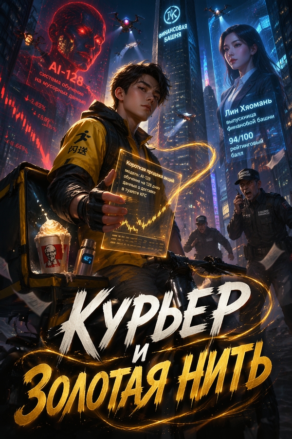 Курьер и золотая нить - обложка ранобэ читать онлайн