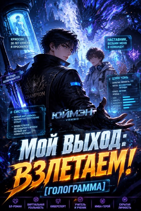 Мой выход: взлетаем! [Голограмма] - обкладинка ранобе читати онлайн