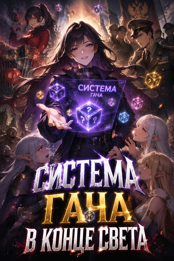 Система гача в конце света - обложка ранобэ читать онлайн