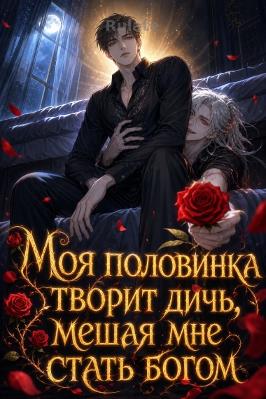 Моя половинка творит дичь, мешая мне стать богом - обложка ранобэ читать онлайн