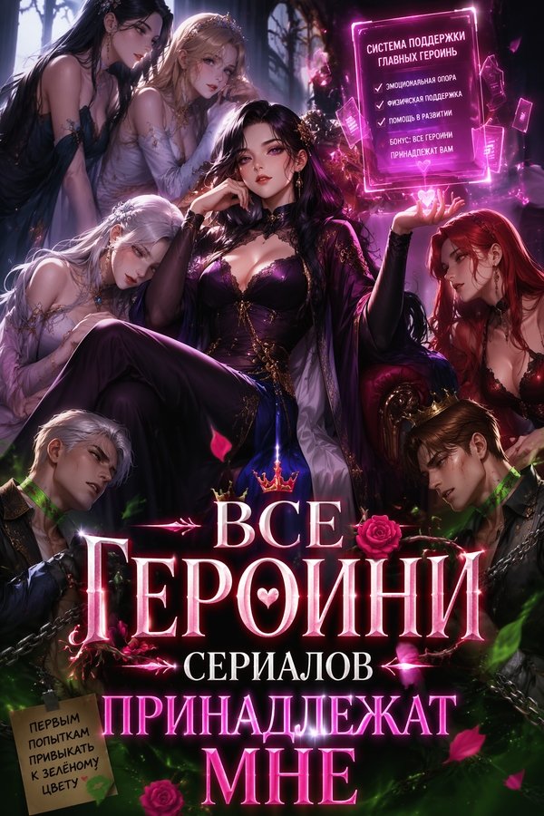Все героини сериалов принадлежат мне - обложка ранобэ читать онлайн