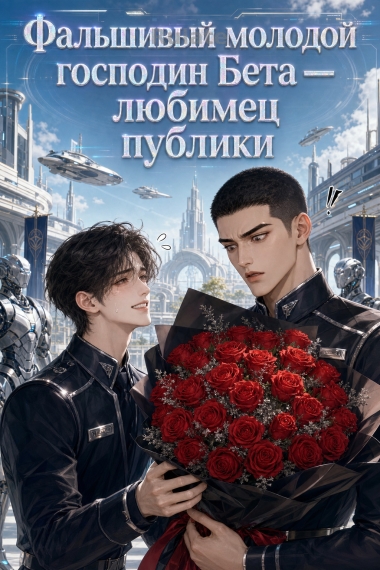 Фальшивый молодой господин Бета — любимец публики - обкладинка ранобе читати онлайн