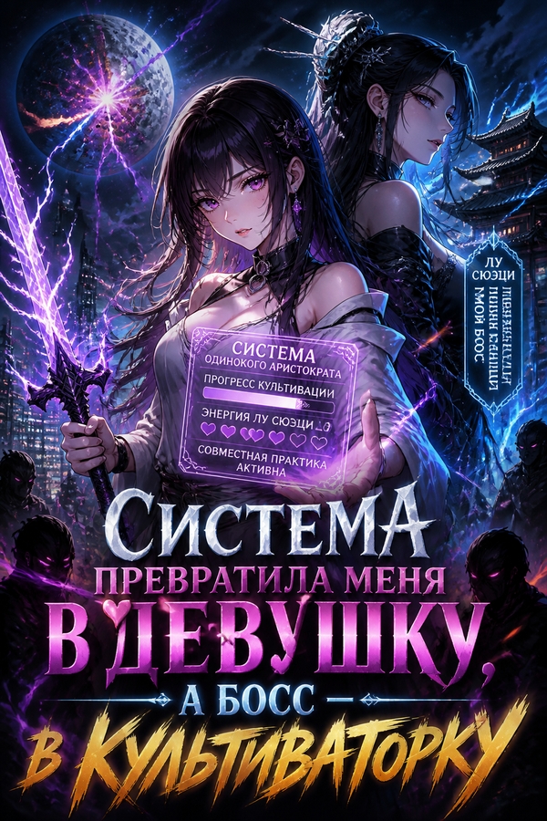 Система превратила меня в девушку, а босс — в культиваторку - обложка ранобэ читать онлайн