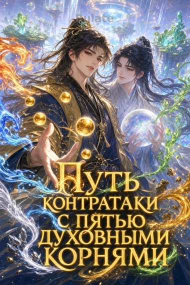 Путь контратаки с пятью духовными корнями - обложка ранобэ читать онлайн