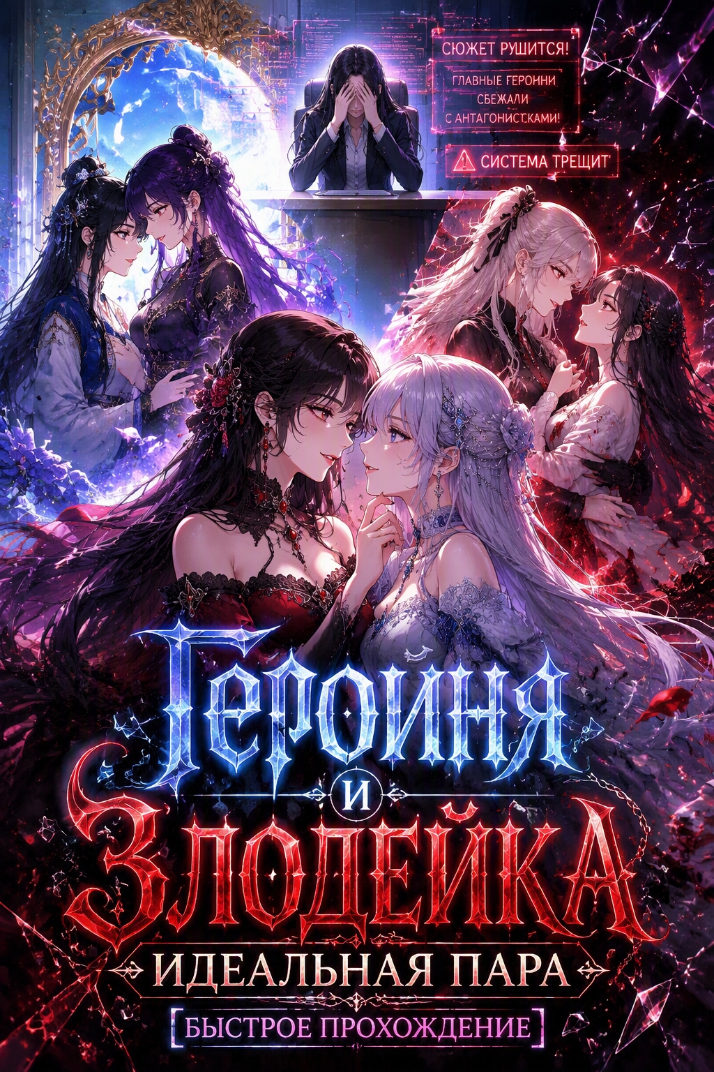Героиня и злодейка — идеальная пара [Быстрое прохождение] - обложка ранобэ читать онлайн