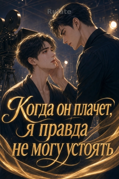 Коли он плачет, я правда не могу устоять - обкладинка ранобе читати онлайн