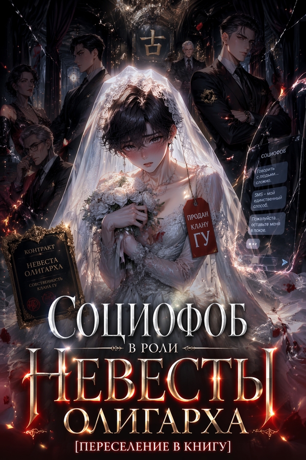 Социофоб в роли невесты олигарха [Переселение в книгу] - обложка ранобэ читать онлайн