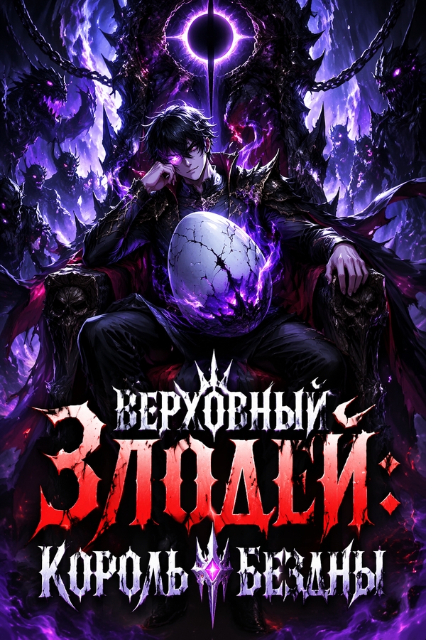 Верховный злодей: Король Бездны - обложка ранобэ читать онлайн