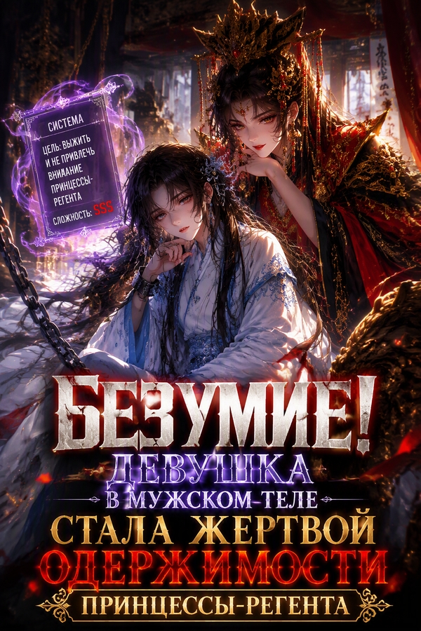 Безумие! Девушка в мужском теле стала жертвой одержимости принцессы-регента - обложка ранобэ читать онлайн